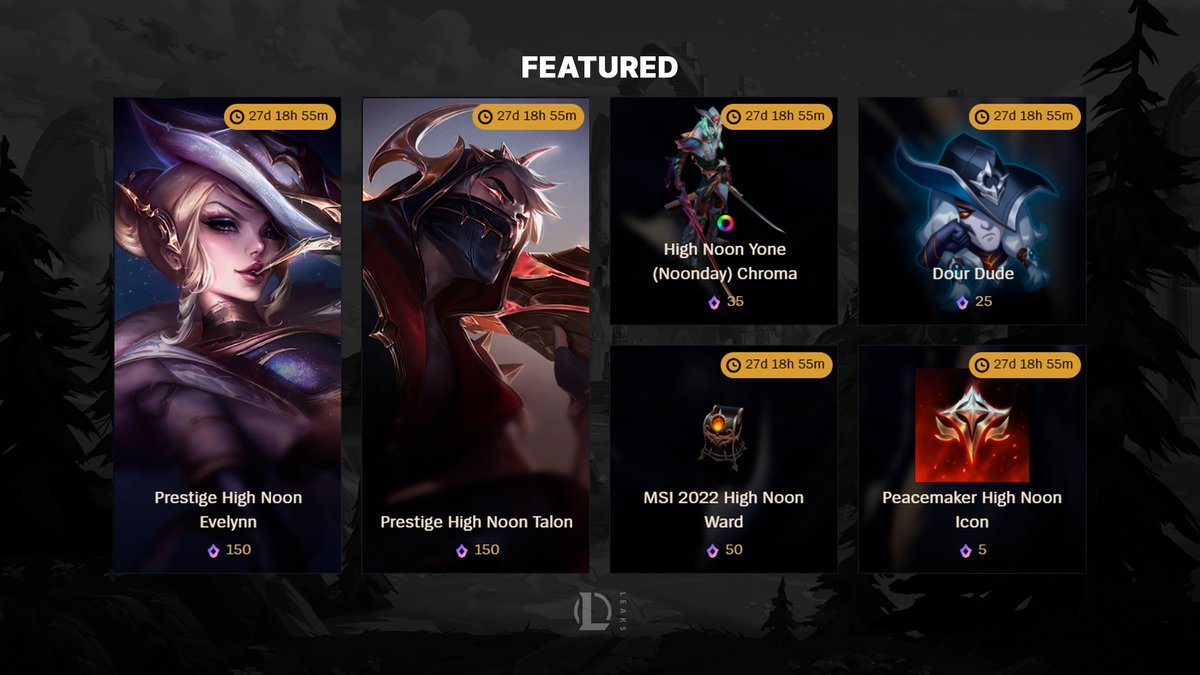 New rotations for the Mythic Shop 💎