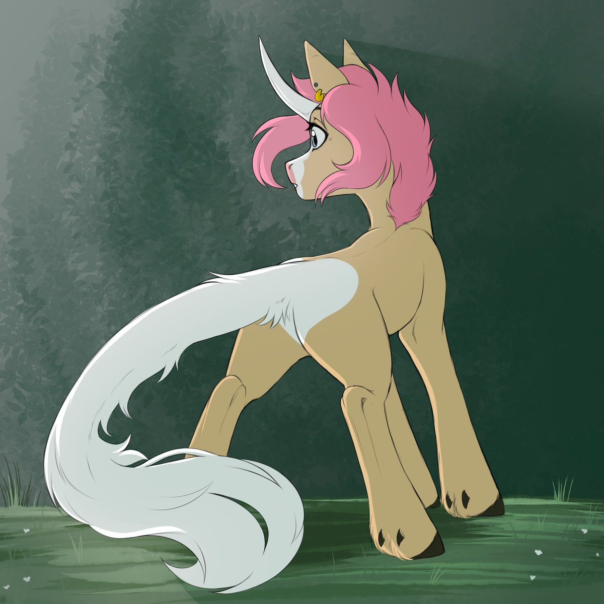 My horse is undergoing some redesign, so I used <a href="/AstroTheUnicorn/">Astro</a> as my test subject UvU