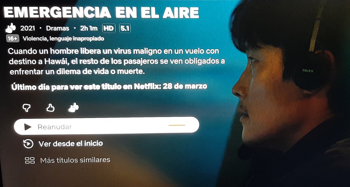 noknocwhosthere's tweet image. Otra película de Lee Byung-hun que quitará @NetflixLAT de la plataforma 😔. Estará solo disponible hasta el 28 de marzo.  #leebyunghun @netflix  #EmergencyDeclaration
