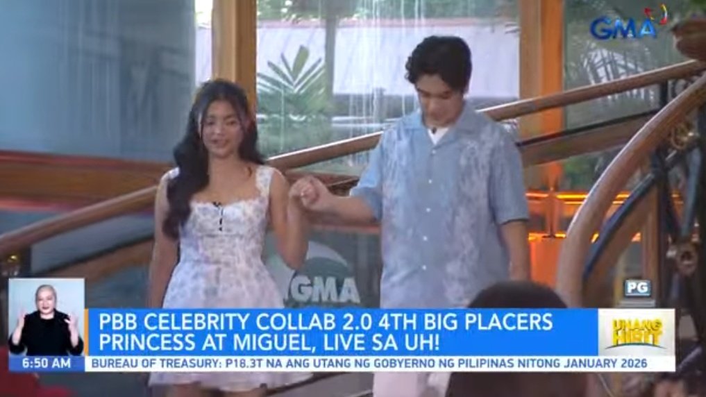 spanishthelatte's tweet photo. Destiny is crazy feel ko naging sila sa past life nila kaya grabe ang invisible strings wahaha 

malala na tong level ng coincidence hanggang pag drive thru, outfits sa guesting today at pati merch ng unang hirit bumagay sa kanila

PRINGUELS UNAthuliNG HIRIT https://t.co/FEGHFwQbtm