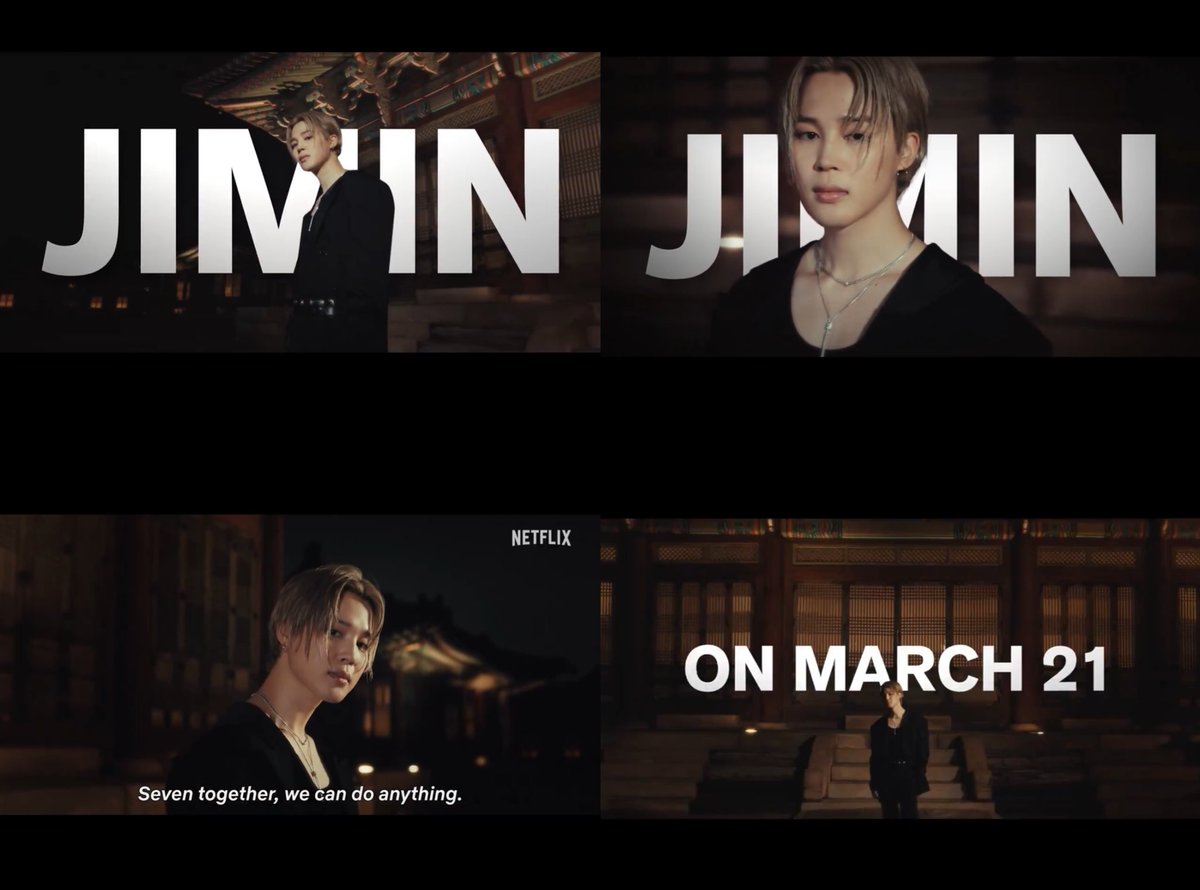 OMGGGG 😳🤯

BTS JIMIN THE COMEBACK LIVE ON NETFLIX IS OUT 🔥 

JIMIN IS COMING 
JIMIN X NETFLIX 
JIMIN X ARIRANG