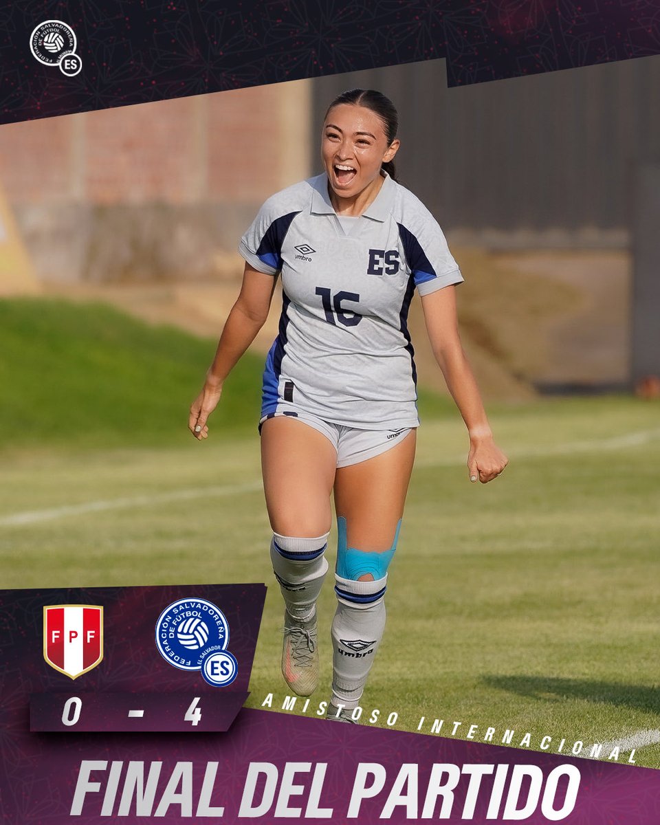 KarstenRivasKRG's tweet photo. GRANDE mi Selección Femenina de El Salvador. ⚽🇸🇻
Después de aplastar 13-0 a Barbados en eliminatoria mundialista, viajan a Perú y vuelven a dar un golpe de autoridad: 4-0 sobre las incas, además con diferentes goleadoras.
17 goles en apenas 2 partidos y en solo 4 días.
Un equipo que juega con intensidad, convicción y hambre de seguir creciendo.
Este grupo no solo gana, ilusiona.
Porque cuando hay trabajo, talento y valentía, el fútbol también puede ser una fiesta para El Salvador.
la Selecta femenina quiere respeto… y lo está ganando a puro gol.
Hashtags:
#SelectaFemenina 🇸🇻
#ElSalvador
#OrgulloCuscatleco
#FutbolFemenino