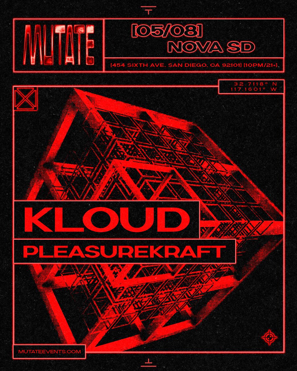 mutateofficial's tweet photo. human or machine? the anonymous masked DJ @weareKLOUD is joined by @Pleasurekraft on Friday, 5/8 @novasdclub ♞

🎟️https://t.co/IUPnf6PuGi https://t.co/zVMN9hsUG1