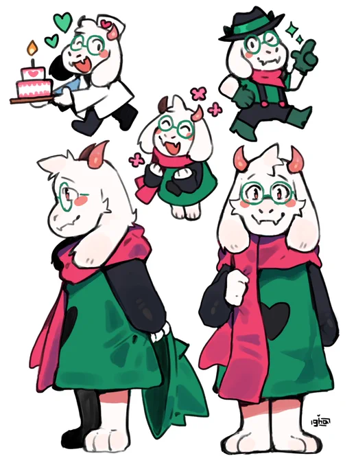 wanted to practice drawing ralsei