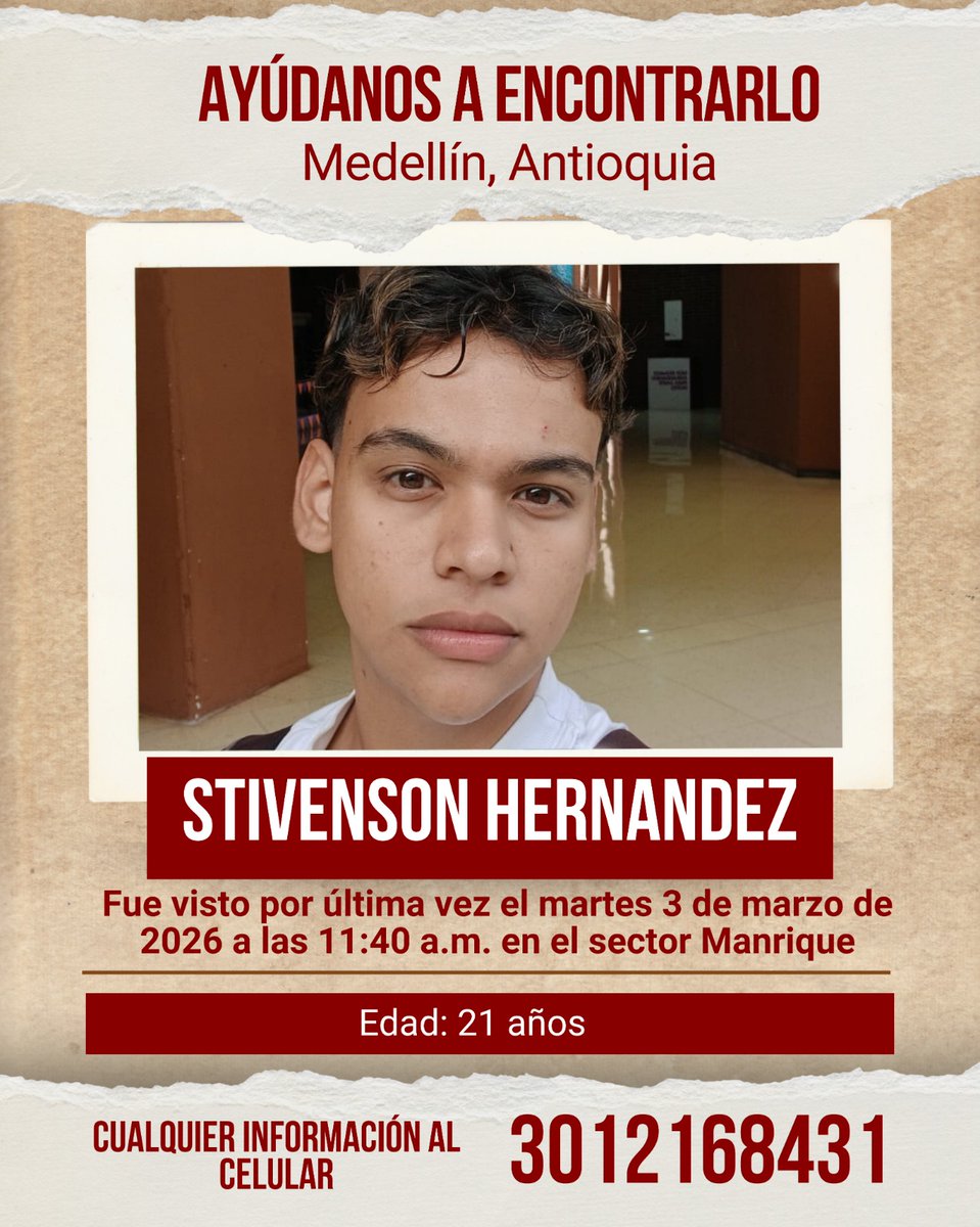 #AdoptemosUnDesaparecido 🇨🇴🕊️ tweet media