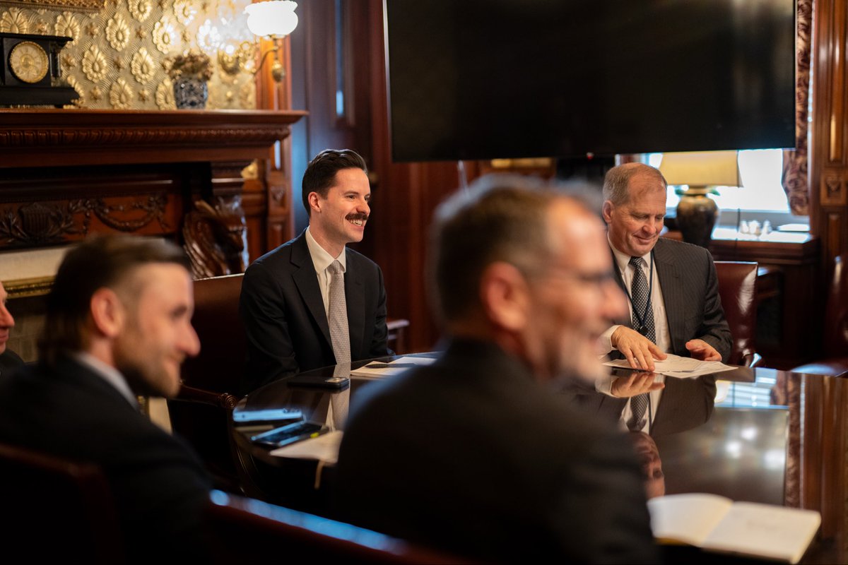 trefgarne's tweet photo. Thank you @p72vc and especially @hesspresso_ and for organizing this morning’s industry roundtable discussion with @USCTO47 Ethan Klein. Thank you for your insights and openness to perspectives from industry. https://t.co/GHnngZTloJ
