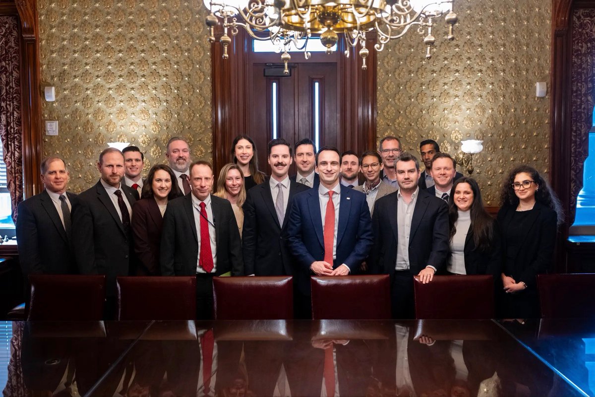 trefgarne's tweet photo. Thank you @p72vc and especially @hesspresso_ and for organizing this morning’s industry roundtable discussion with @USCTO47 Ethan Klein. Thank you for your insights and openness to perspectives from industry. https://t.co/GHnngZTloJ