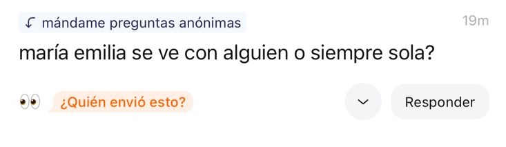 maremi912's tweet photo. Lo que me dejan en los anonimos de la promo jjjjj para su informacion nunca estoy sola estoy con las voces de mi cabeza https://t.co/SaMjHU9Yzv