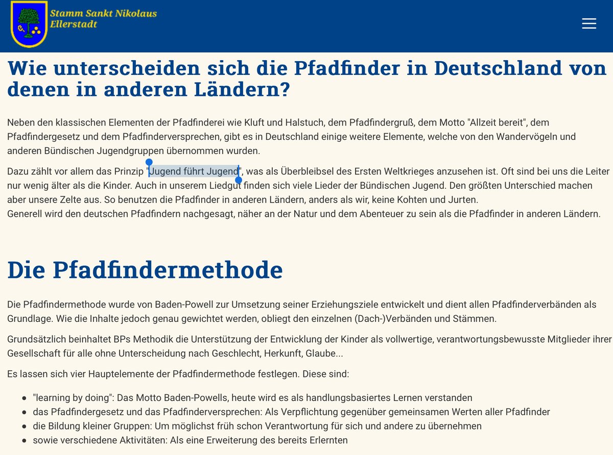 buendischerblog's tweet photo. @jannibal_ Gute Zusammenfassung. Insbesondere die Widersprüchlichkeit der Vereinnahmung von diversen Staatsjugendverbänden. Jugend führt Jugend ist eher eine Ohrfeige für jegliche Ideologie da Jugend unter sich ohne Zutun Erwachsener in der Regel offener, mutiger und selbsterringender ist. https://t.co/45XMi6TmSL