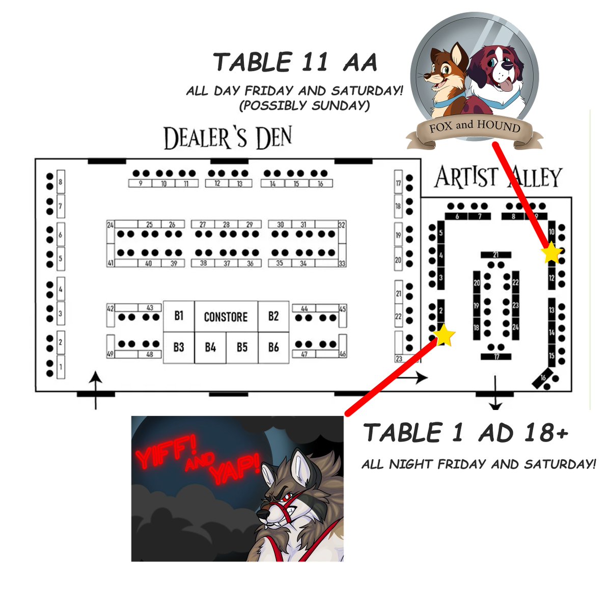 Fox and Hound tweet media