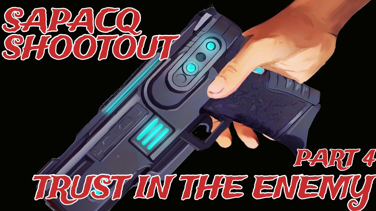 TheVoidSeries's tweet photo. Chapter 4 - "Sapacq Shootout"

Skenn finds himself identified by hunters, so he has to track him and his colleagues down and kill them before they bring in more.

https://t.co/IuImmtm7vs

#scifi #sciencefiction #scifibooks #bookstweet #booksbooksbooks https://t.co/0raDDO5wRy