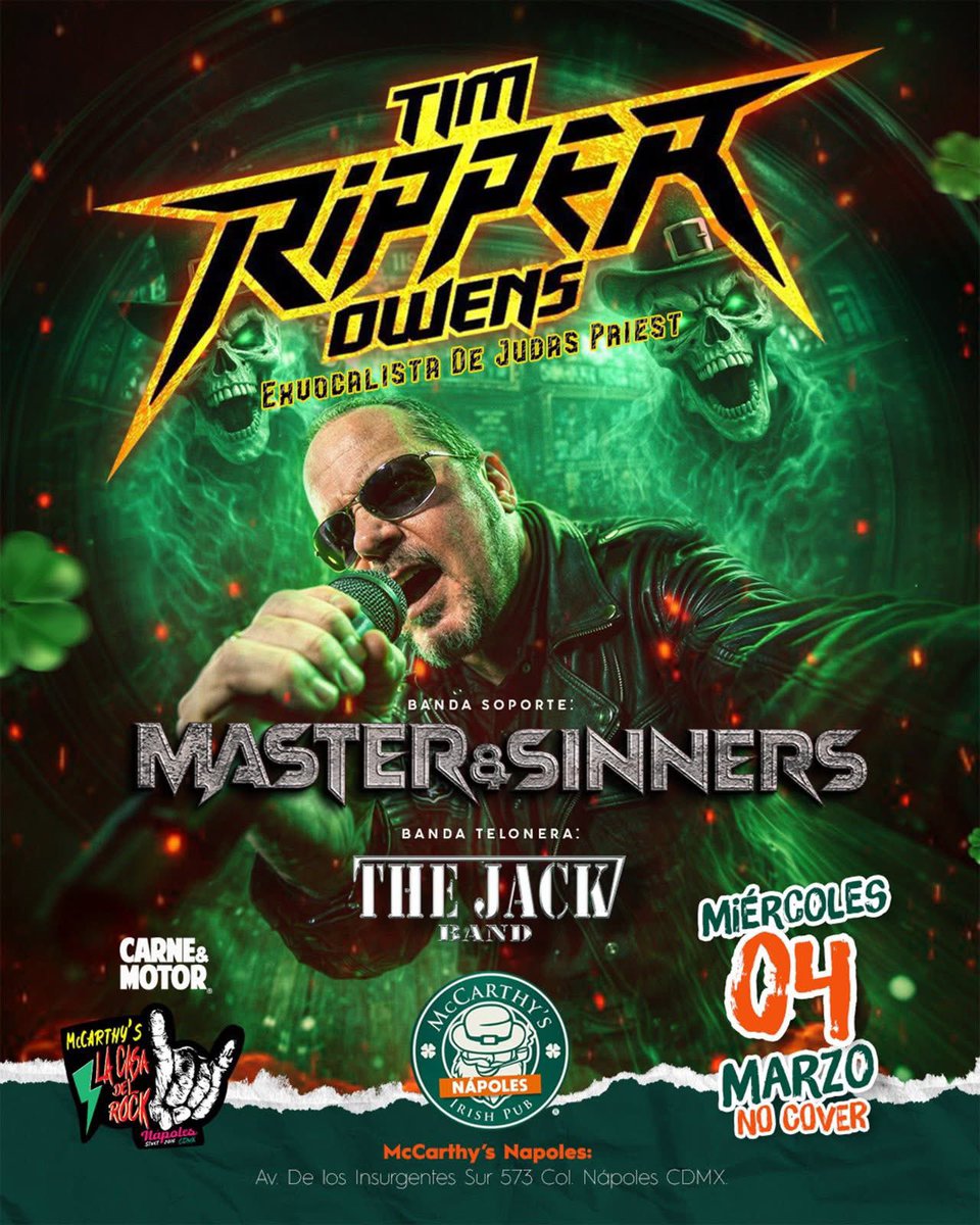 Tim 'Ripper' Owens tweet media