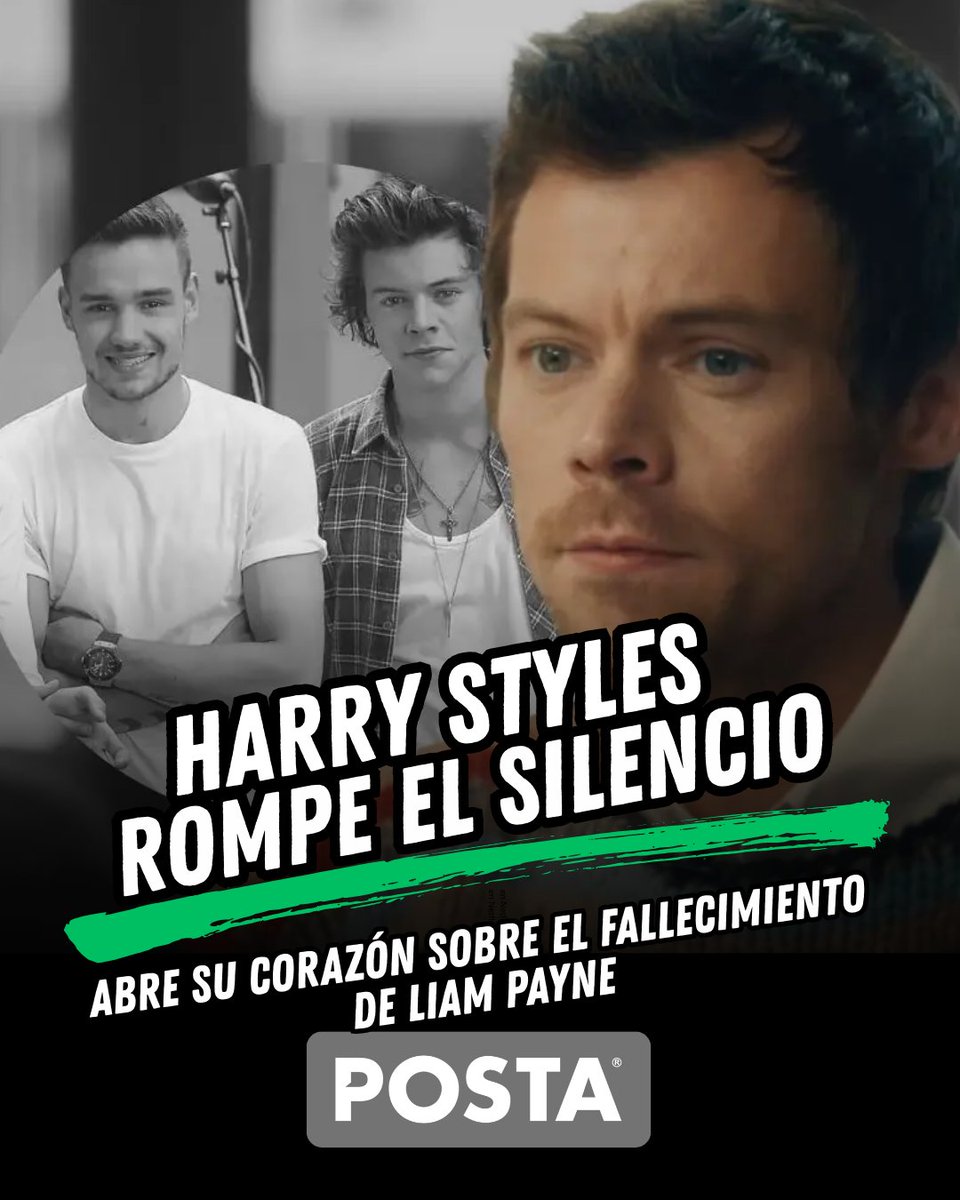 Harry Styles abre su corazón sobre la muerte de su amigo y revela cómo esta pérdida cambió para siempre su forma de ver la vida
posta.com.mx/entretenimient…