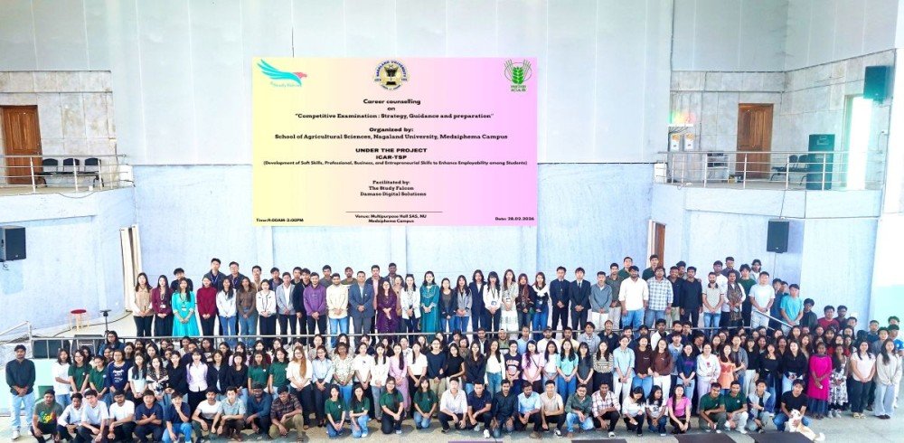 ICAR-TSP project hosts career counselling at Nagaland University #Kohima #Nagaland <a href="/NagalandUniv/">Nagaland University</a> 
morungexpress.com/icar-tsp-proje…
