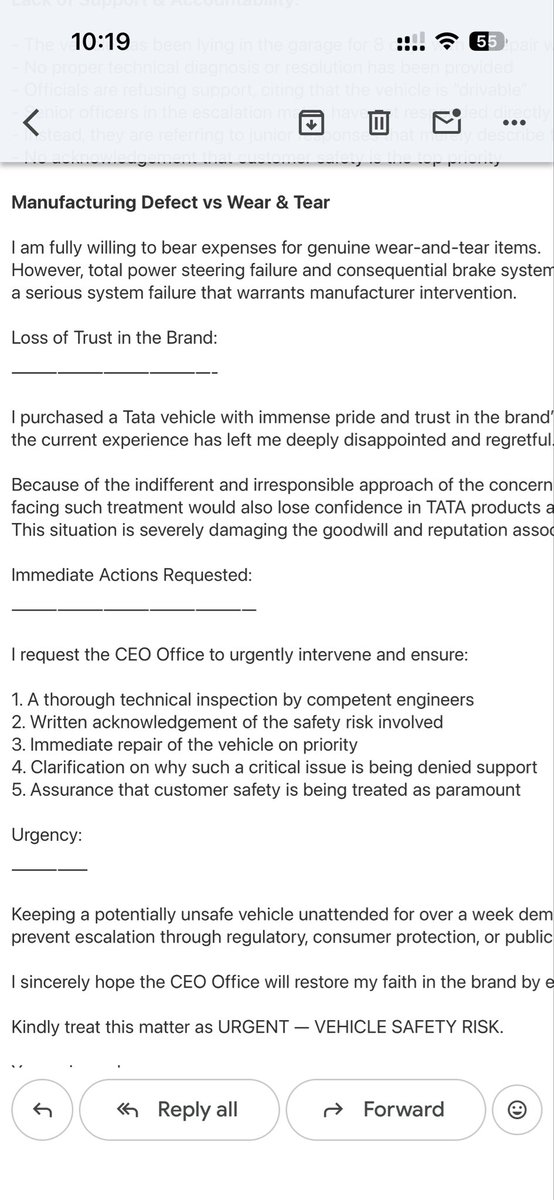 krajeshkrishna's tweet photo. Lost trust on Tata products and it’s stability / durability https://t.co/wfhksQrTKN