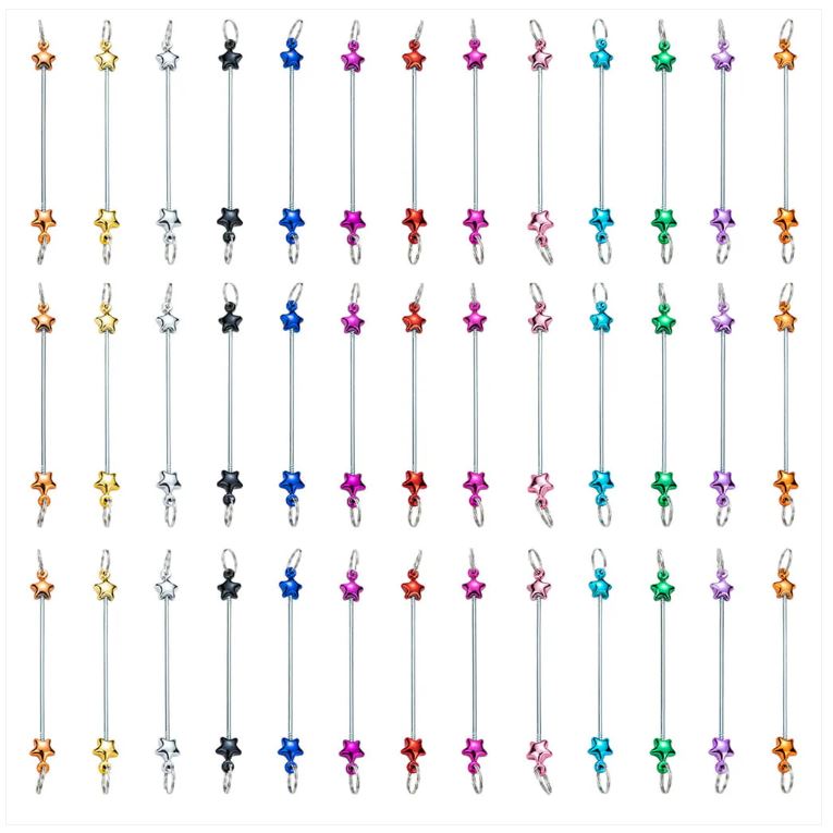 Beadablebliss's tweet image. DIY plastic beadable keychain bars featuring star designs in metallic colors, 10CM in length. 
#DIYKeychains #BeadableKeychainBars #PlasticKeychainBars 
For More Visit: beadablebliss.com/products/diy-p…
For Collection Visit:  beadablebliss.com/collections/be…