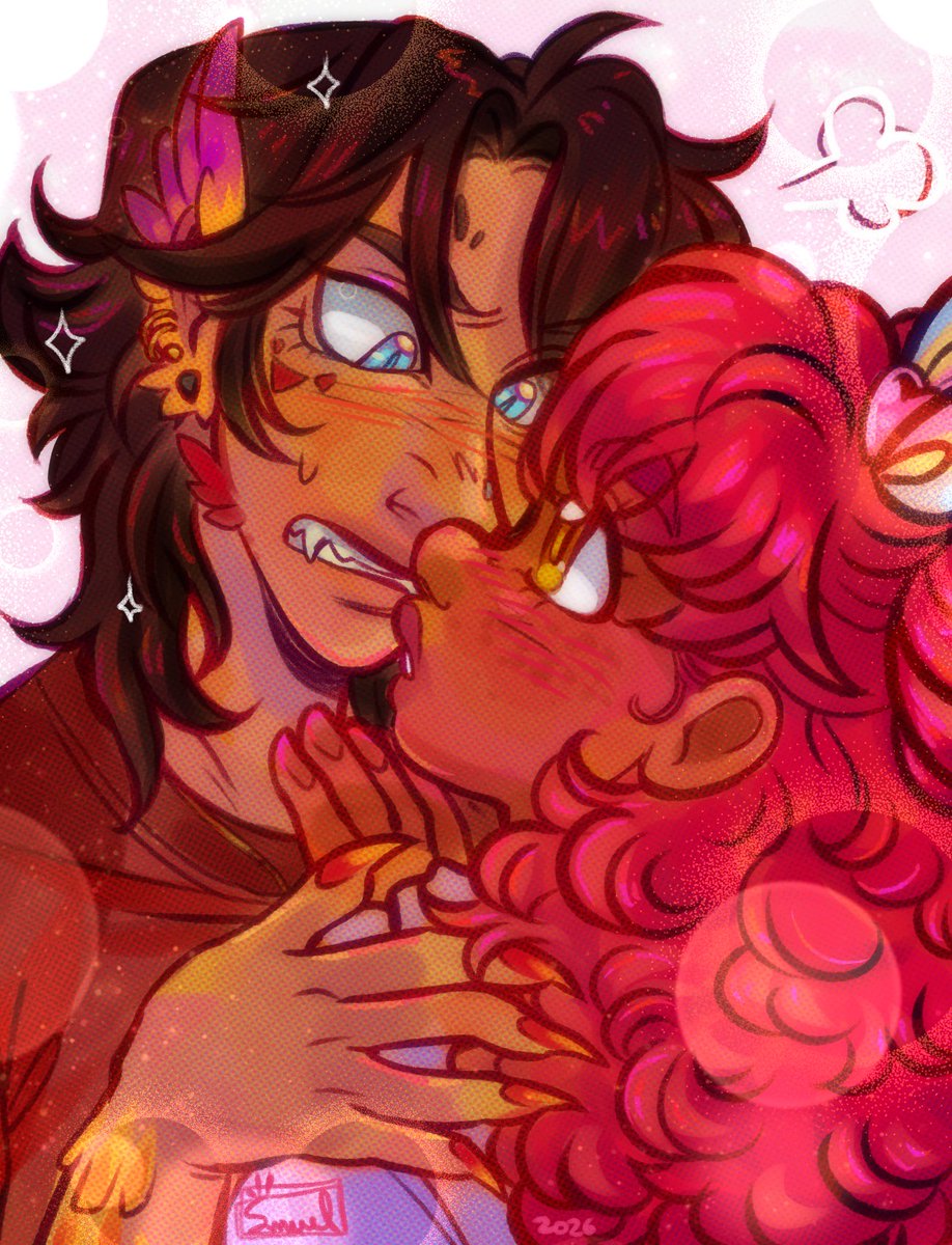 🌙 Samsa/Micha 🌞 ❤️🖤🤍 tweet media