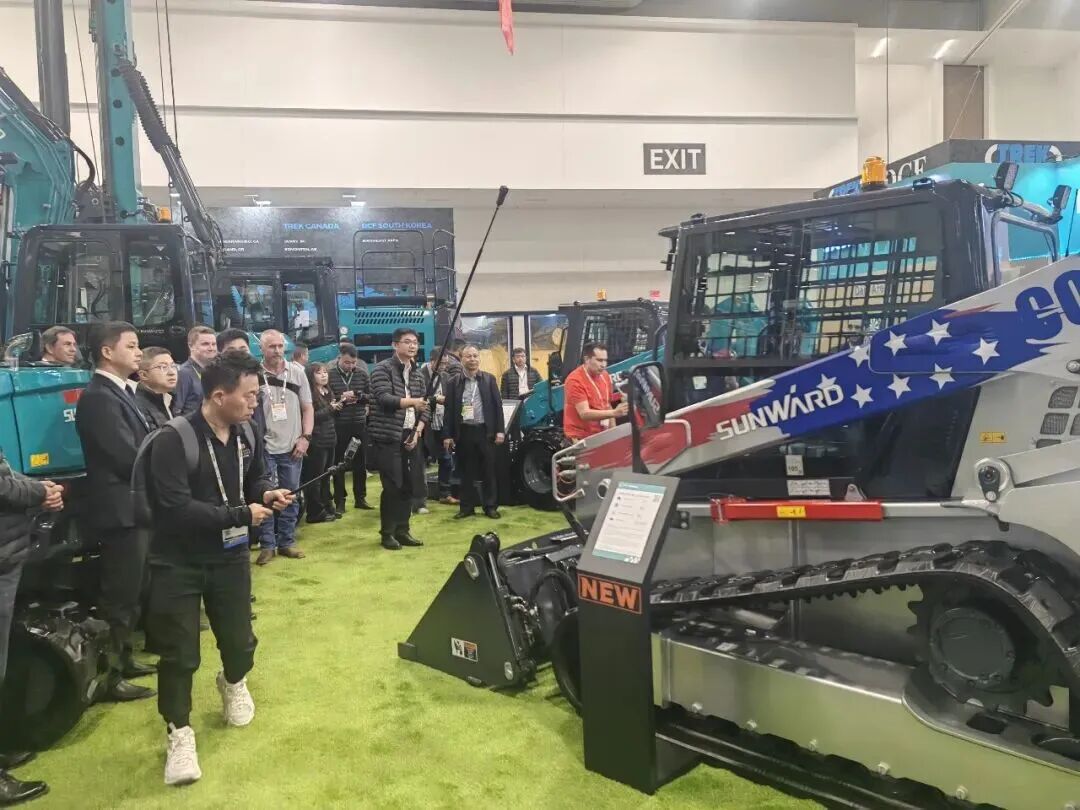 ChangshaCity's tweet image. Over 60% overseas revenue—Sunward goes big at CONEXPO. 🌍 #Sunward #GlobalGrowth #Industry