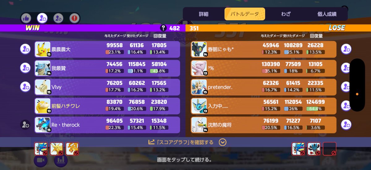 火力に寄せてないコダでこんなにダメでたのうれし