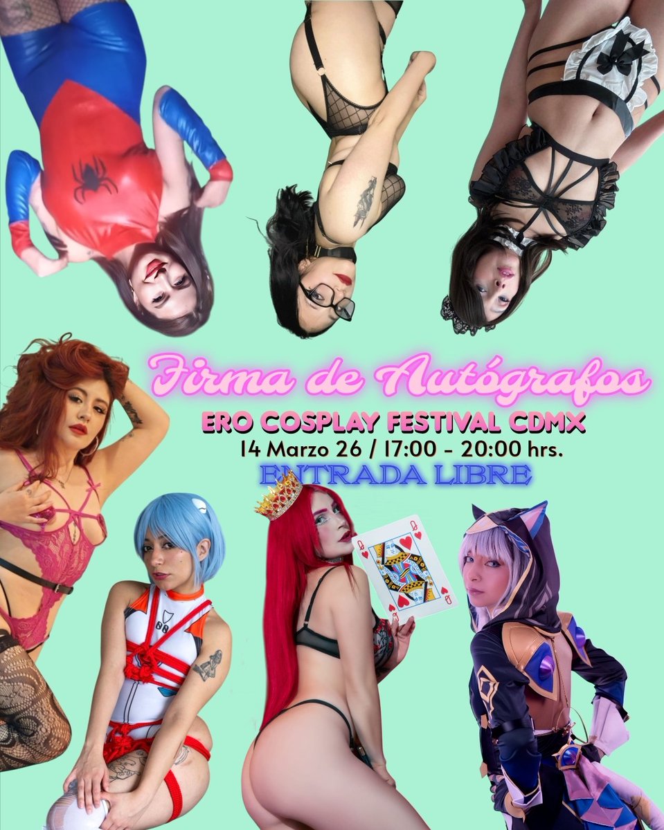 Ero Cosplay Festival CDMX tweet media