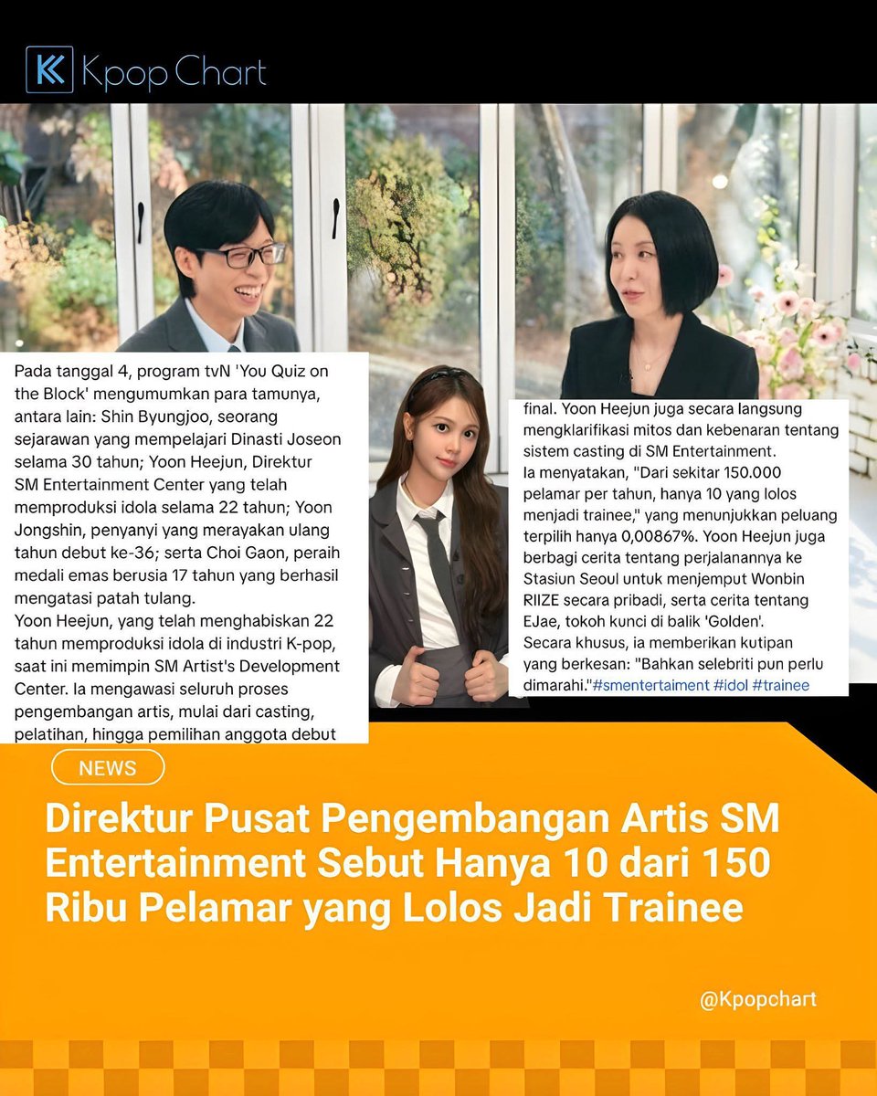 Dia berawal dari audisi global, datang jauh ke Korea untuk meraih mimpinya. Ketika dia memulai karirnya malah di underestimate sama warga negara aslinya. Lebih parahnya lagi yang meragukan dia ada salah satu dari 150rb peserta audisi yang tidak lolos itu.