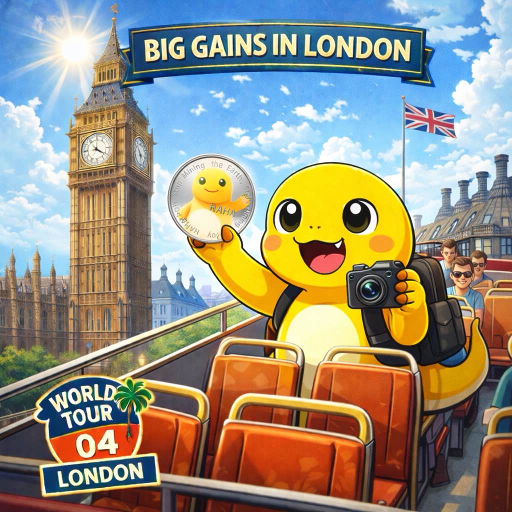 HAHAPOW_Coin's tweet photo. World Tour #04 — London 🇬🇧

Open-top bus.
Blue sky.
Big Ben.

Not a bad day for Nailong.

$HAHAPOW #Nailong https://t.co/A4iAlQjHc1