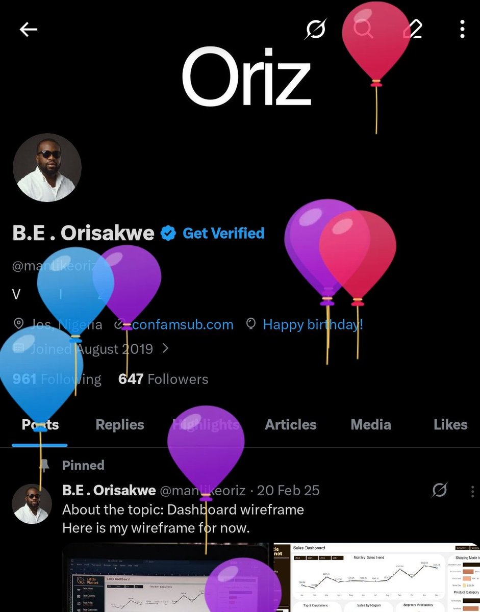 B.E . Orisakwe tweet media