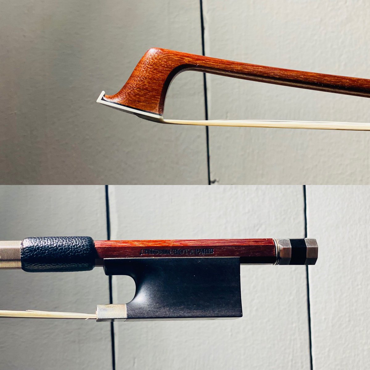 Viola Bow made by Josephine Thomachot(France - Paris) mounted with