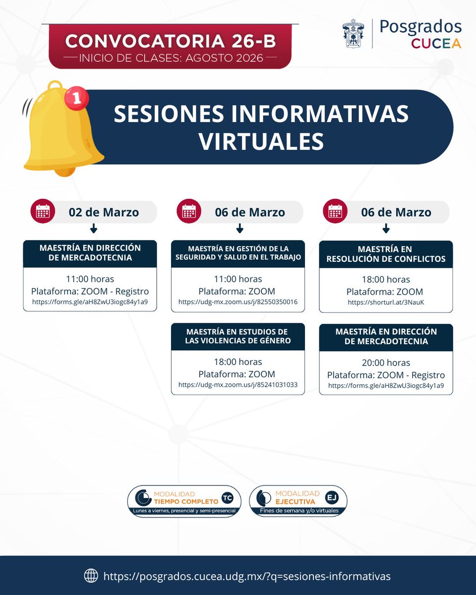 Posgrados CUCEA tweet media