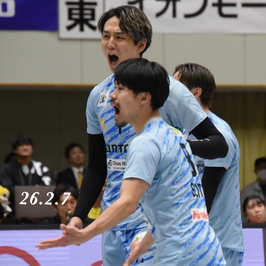 26.2.7 ジェイテクト🐝-サントリー🐦‍🔥@岡崎🏯✨️ みんな勝利の喜び