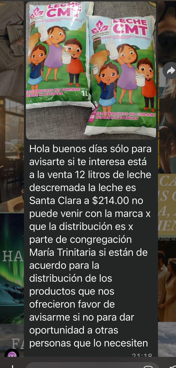 imboss_A's tweet photo. Banda que se hace en estos caso que la doñita hace bussines con las ayudas comunitarias y dice que es leche Santa Clara como la ven @CocaColaMx 🫣🫣🫣 https://t.co/AT2rqYJD70