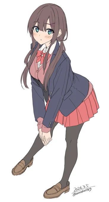 ロングおさげ