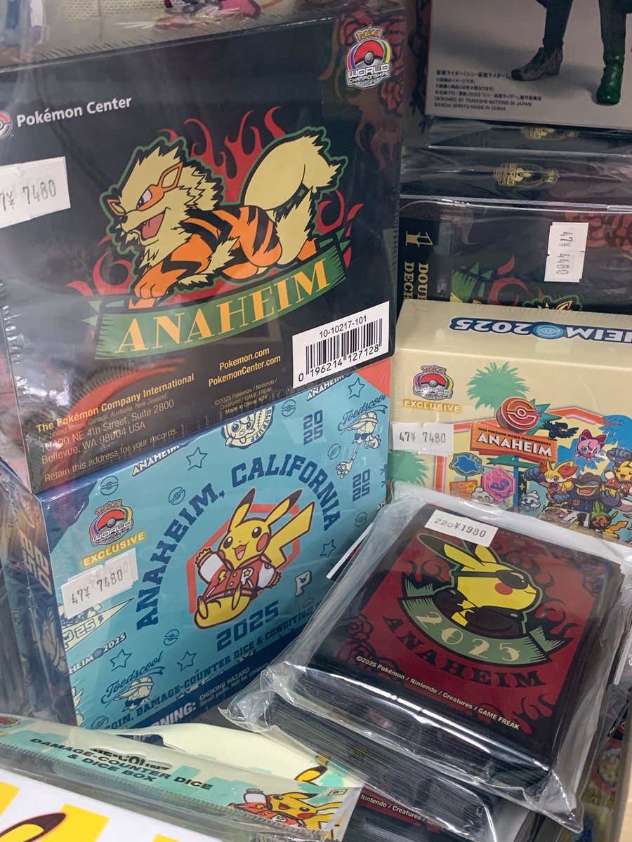 🌴販売情報🌴 #ポケモンカードゲーム ポケモンWCS2025 アナハイムの