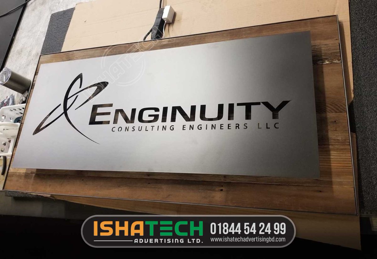 IshaTechAdvert1's tweet photo. SS letter signboard. SS Letter Office Name Plate. SS Letter Steel Name Plate. Nameplate price in Bangladesh. Signboard design in Dhaka. We are a signage manufacturing company. Looking for professional, eye-catching signage to grow your business? At IshaTech Advertising Ltd, https://t.co/dK8Fn8s5Bu