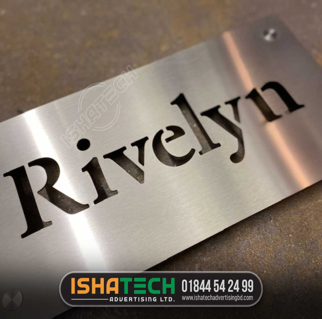 IshaTechAdvert1's tweet photo. SS letter signboard. SS Letter Office Name Plate. SS Letter Steel Name Plate. Nameplate price in Bangladesh. Signboard design in Dhaka. We are a signage manufacturing company. Looking for professional, eye-catching signage to grow your business? At IshaTech Advertising Ltd, https://t.co/dK8Fn8s5Bu