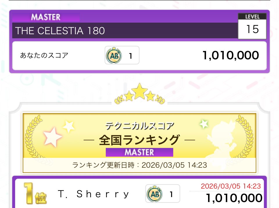 Fegor_LR's tweet photo. THE CELESTIA 180 理論値
最速！！！！！！！ナナホリ最高！！！！！！！ https://t.co/RGlAvIrGH1