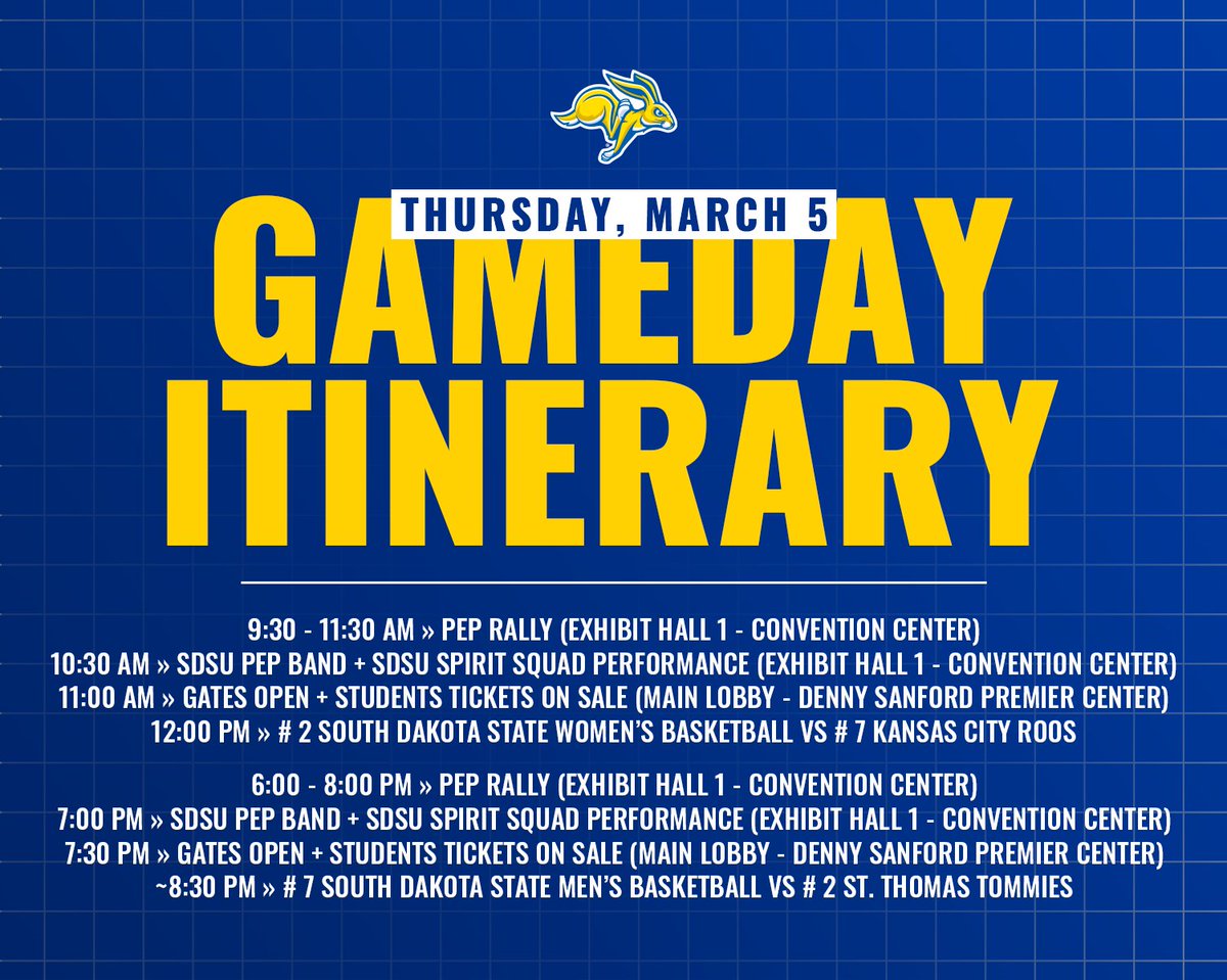 South Dakota State Jackrabbits tweet media