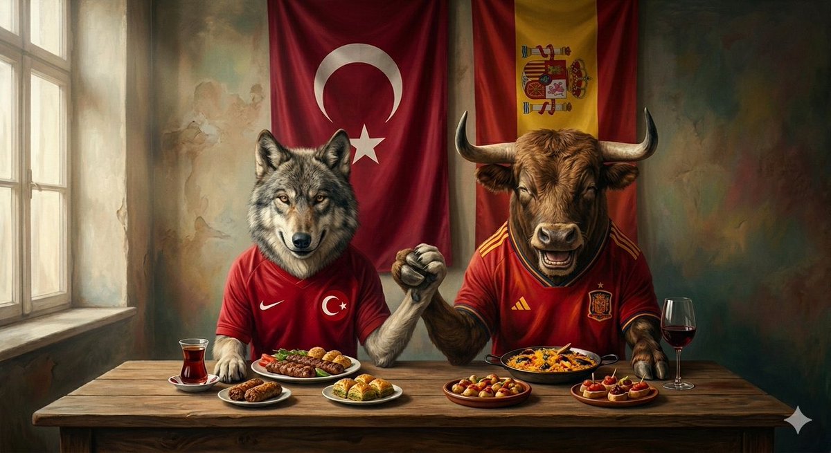 Günaydın İspanya’daki güzel ispanyol dostlarım 🇹🇷❤️🇪🇸