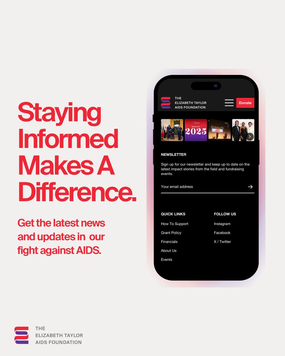 The Elizabeth Taylor AIDS Foundation tweet media