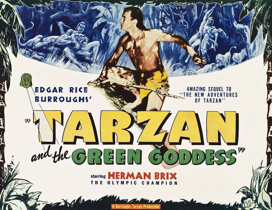 TalkingPicsTV's tweet photo. Did you know that the Olympic champion #HermanBrix later turned to acting and became Bruce Bennett? See him in...
TARZAN AND THE GREEN GODDESS (1937) 6:30am #BruceBennett #UlaHolt #FrankBaker adventure on #TPTV https://t.co/jrLL65ZzDS