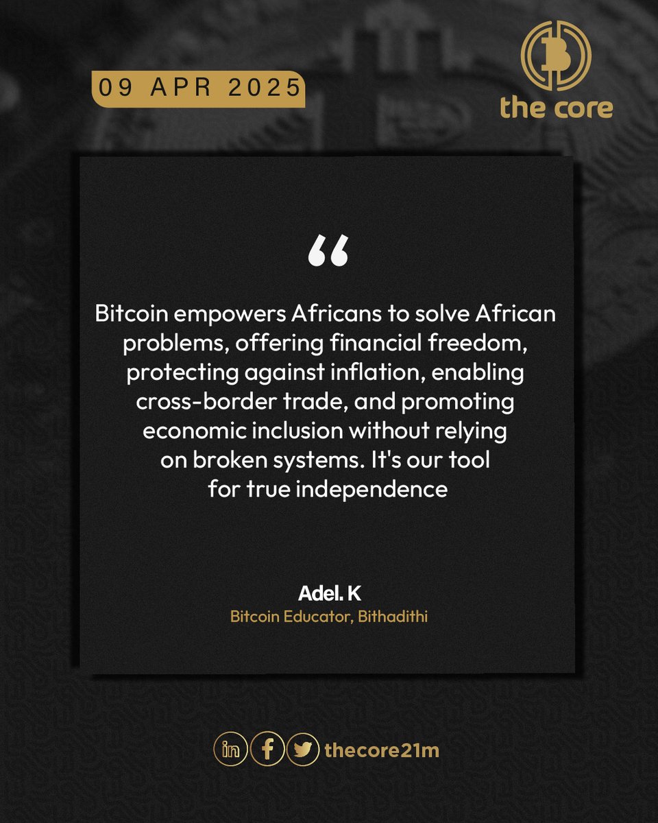 The Core - Bitcoin Education tweet media