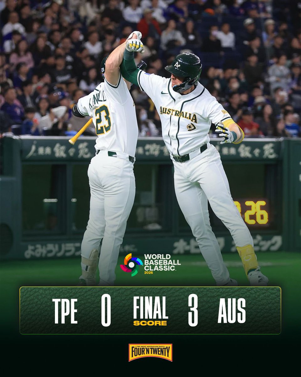 Team Australia ⚾️ tweet media