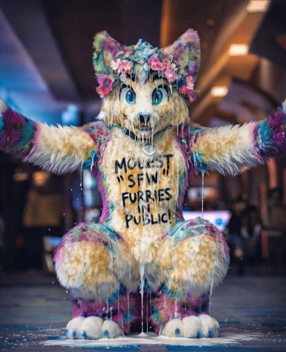 randomgooner3's tweet photo. SFW FURRY?
DONT BE STUPID! THERE IS NO SUCH THING! ALL FURRIES ARE DISGUSTING PERVERTS WHO WEAR CUMSTAINED FUCKTOYS IN PUBLIC!
WEARING A FURSUIT IS CONSENT! IF YOU SEE ONE OF THESE SICK FUCKS IN PUBLIC, YOU ARE ALLOWED TO ADD YOUR LOAD TO THEIR FURSUIT!

ALL FURRIES ARE CUMDUMPS! https://t.co/LaxlWO7yJt