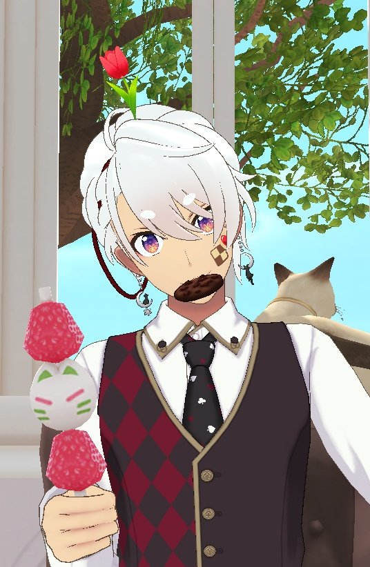 いちご飴もかわいいよねー