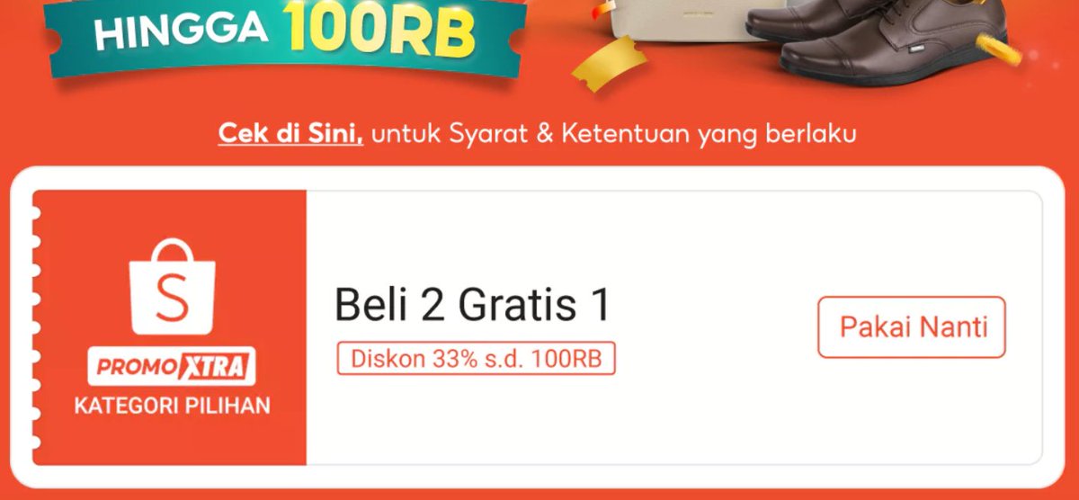 tips hemat versi aku: masukin barang ke keranjang dari siang, terus pas jam 8 malem langsung checkout. apalagi lagi ada promo beli 2 gratis 1 makin semangat belanja 😆 #ShopeeBeli2Gratis1Jam8Malam