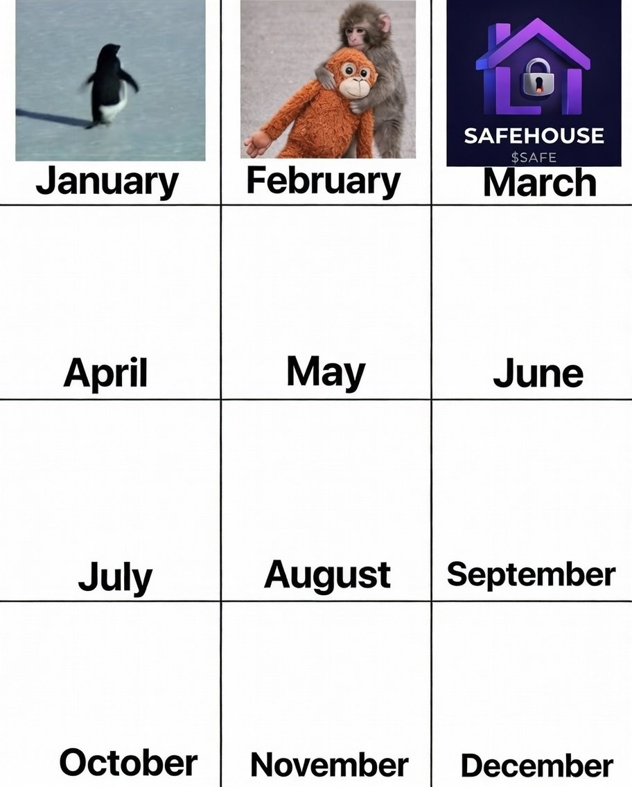 $SAFE 🏠 will be the biggest march runner