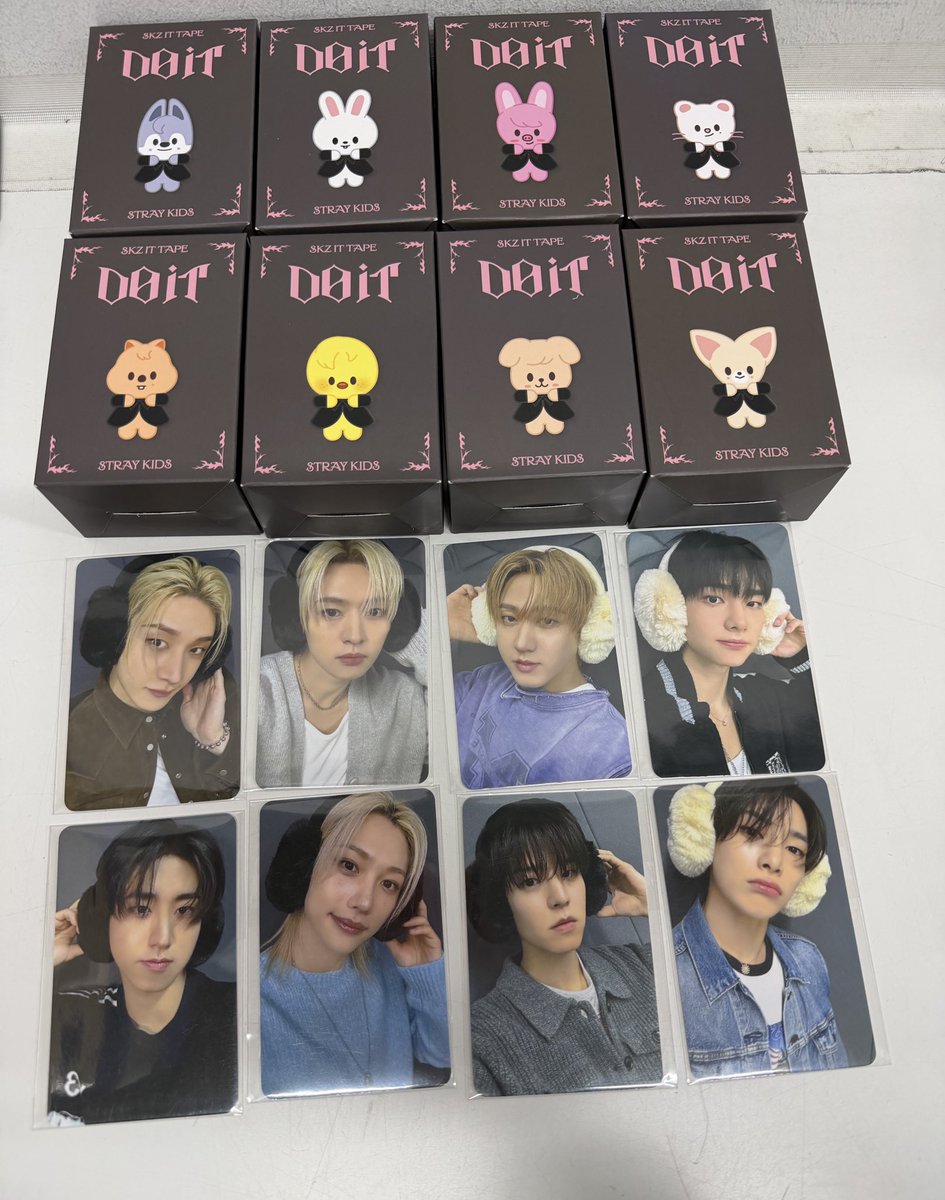 StrayKids StrayKids DO IT フィギュア、ポップアップ特典トレカ