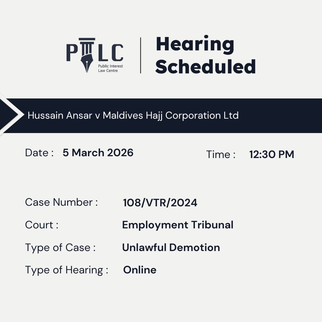 Public Interest Law Centre tweet media