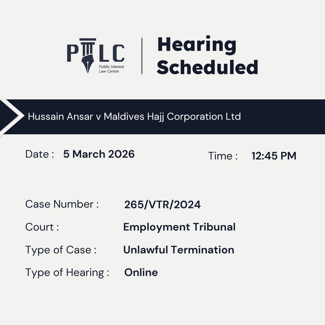 Public Interest Law Centre tweet media