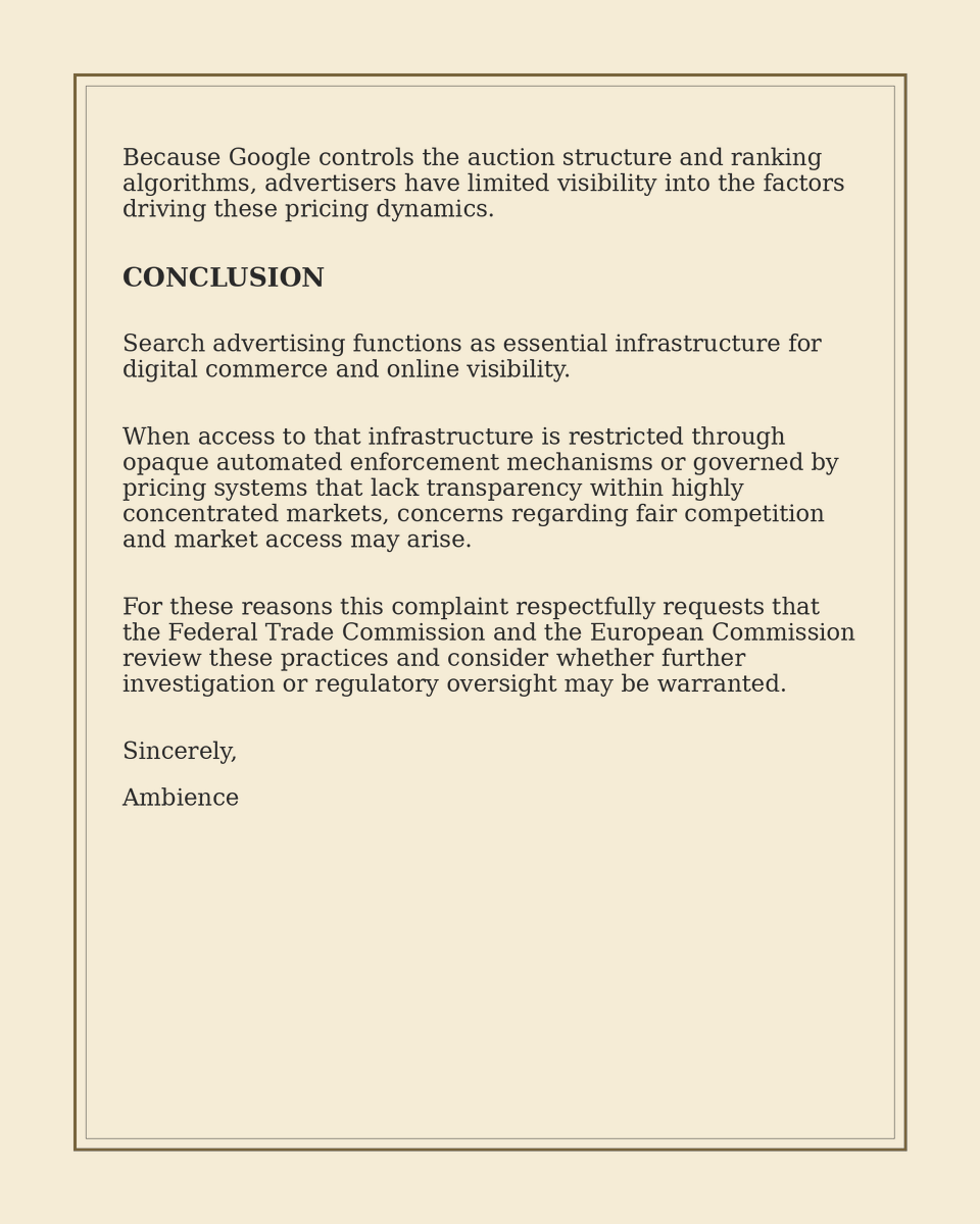 Ambience tweet media